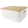 Okato Miffy Bamboo Storage Case with Lid, Large, Stackable, 36cm Wide X 16.2cm High X 25.5cm Deep