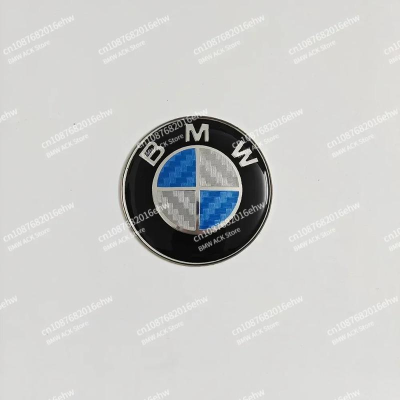 1Pcs 45mm Car Steering Wheel Badge Emblem Stickers For BMW E36 E46 E53 E90 E60 E61 E93 E87 X1 X3 X5 X6 F30 F20 F10 Accessories