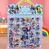 Hot Children's cartoon stickers, Sanlio dress up, double-layer hot stamping, three-dimensional bubble decoration stickers gifts