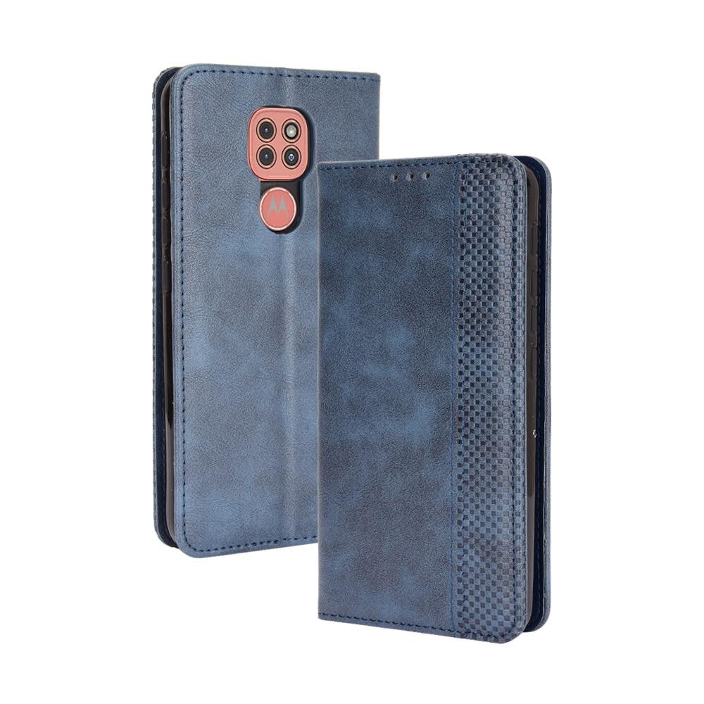 for Motorola Moto G9 Play Case Magnetic Flip Book Leather Case Card Slot Wallet Bracket Cover for Moto G9 Plus G 5G Plus One Fusion Phone Bag