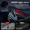 Handheld Night Vision Monocular with 2" HD Screen-Detection Range,10X Zoom for Camping Hunting&Wildlife Observation, Includes Compass&Supports TF Card