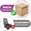 340 Home Moving Labels, 3.4 x 2 inches, 8-Color Coded Packing Box Stickers with Fragile and Blank izable Labels