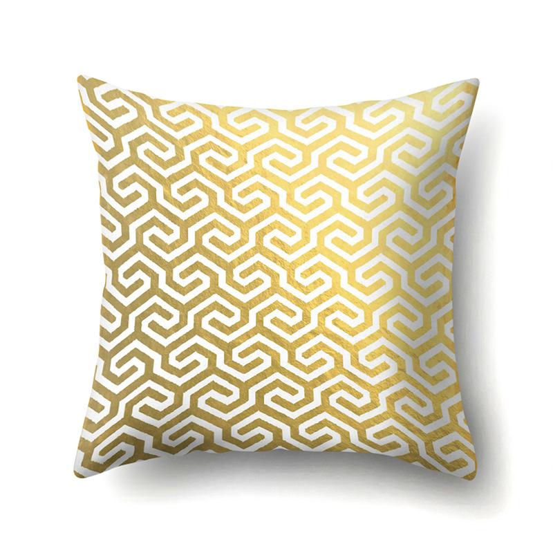 Polyester Pillowcase Automobile Decoration Home Printed Pillowcase