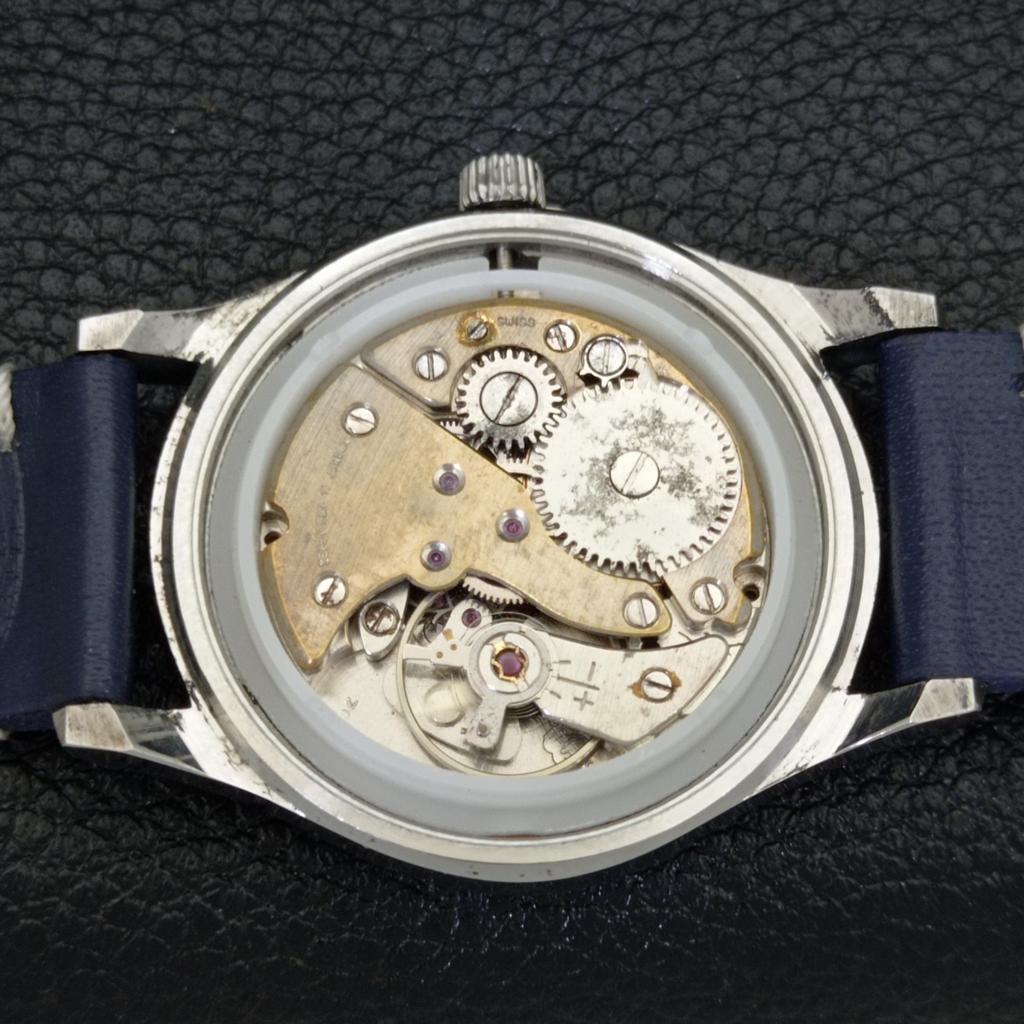 ВИНТАЖНЫЕ ЧАСЫ TITUS SWISS С РУЧНЫМ ЗАВОДОМ, МУЖСКИЕ, С ОТРЕСТАВРИРОВАННЫМ НЕБЕСНО-ГОЛУБЫМ ЦИФЕРБЛАТОМ a500048-2 R151a-a500048