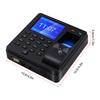 Access Control Time Attendance NaMachine Fingerprint/Password/ID Card Recognition Time Clock with 2.4 Inch Display Screen Employee Checking-in Recorde
