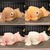 Rabbit Plush Lying Toy Cartoon Animal Stuffed Doll Decoration Kids Gift Cute