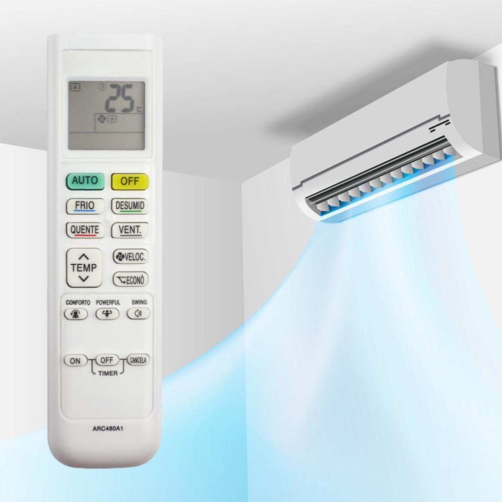 High Quality Replaced ARC480A1 Remote for DAIKIN ARC480A1 Air Conditions Controller Stable Performances Comfortable Grip