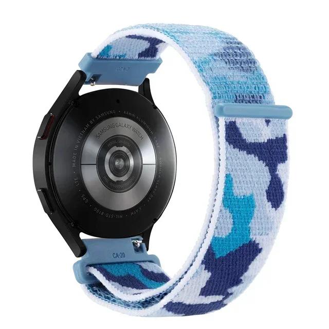 Нейлоновый ремешок 20 мм 22 мм для Garmin Forerunner 55 165 265 255 Сменный ремешок для Gramin Active 5/Vivomove Trend/Vivoactive 5