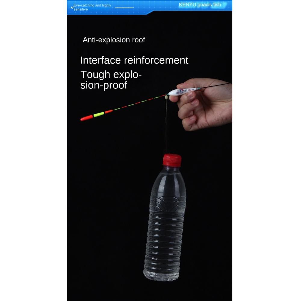 Eye-catching Triangle Tail Floats Bobbers Slip Drift Tube Fishing Floats  Fishing