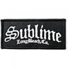 Sublime Long Beach CA Woven Logo Patch