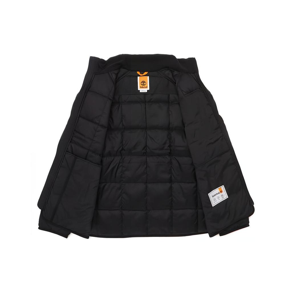 Timberland Solid Logo Waterproof Warm Jacket Men Jacket Black A2N8M-001