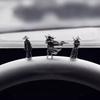6 шт./комплект Мини-фигурка китайского воина Изысканная древняя статуэтка-камень Орнамент Мультяшный воин Миниатюры Декор интерьера