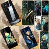 FINAL FANTASY Чехол Cloud Strife для Samsung Galaxy S23 S21 Ultra S20 FE S9 S10 S22 Plus Note 10 Plus S22 Ultra Чехол