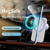 Магнитное беспроводное автомобильное зарядное устройство для телефонов Apple: Автомобильный держатель с быстрой зарядкой