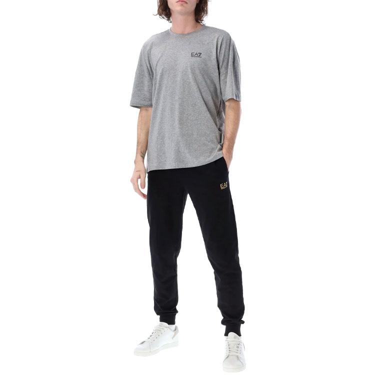 EMPORIO ARMANI SS23 T Shirt Men's Gray 3RPT12-PJLBZ-0905