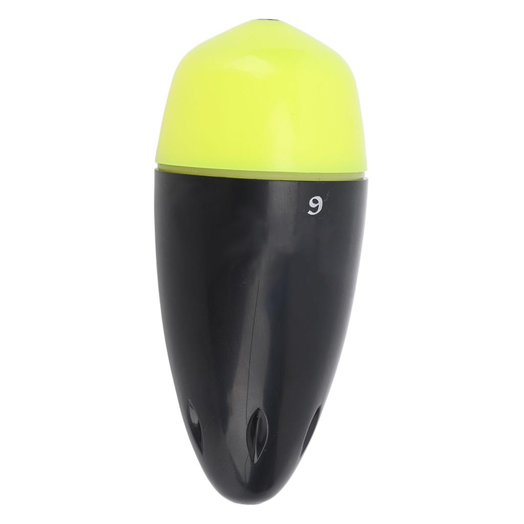 Fishing Float Electronic Luminous Plastic High Stability Night Sea Long Shot Fishing Bobber Yellow