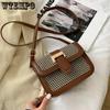 Texture Senior Niche Design Ladies Bag Female Spring Fashion Versatile Popular Single Shoulder Crossbody Bag