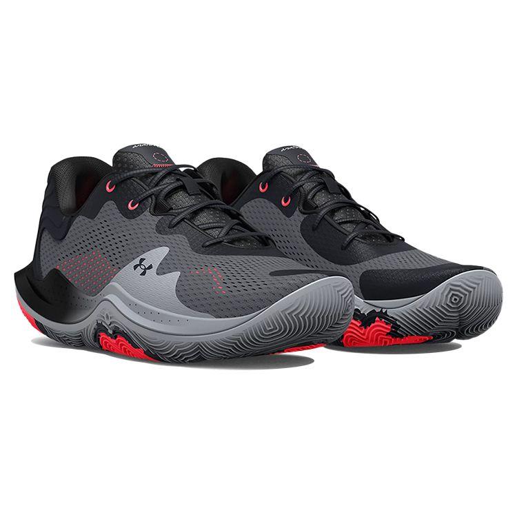 Under Armour Мужские кроссовки Spawn 4 Pitch Grey Black 3024971-100