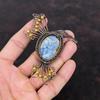 Pietersite Pendant Copper Wire Wrapped Gemstone Jewelry Handmade Pendants Pietersite Jewelry Copper Wire Wrap Pendant Bird Pendant For Gift