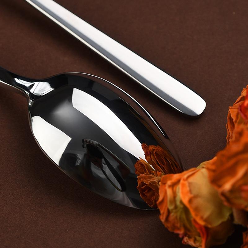 Столовые приборы из нержавеющей стали 430, высококачественные столовые приборы для гостиниц, западная кухня, импортные товары, набор ножей, вилок и ложек для стейков