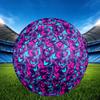 1pc Abstract Geometric Theme Soccer Ball Football, Size 5, Lightweight PVC, Outdoor Training Soccer Ball,Gift j60431