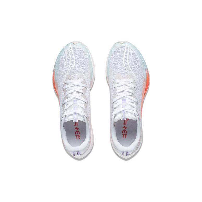 Li Ning Red Hare 6 Pro Универсальные износостойкие дышащие низкие кроссовки для бега Женские Белые ARMT014-4