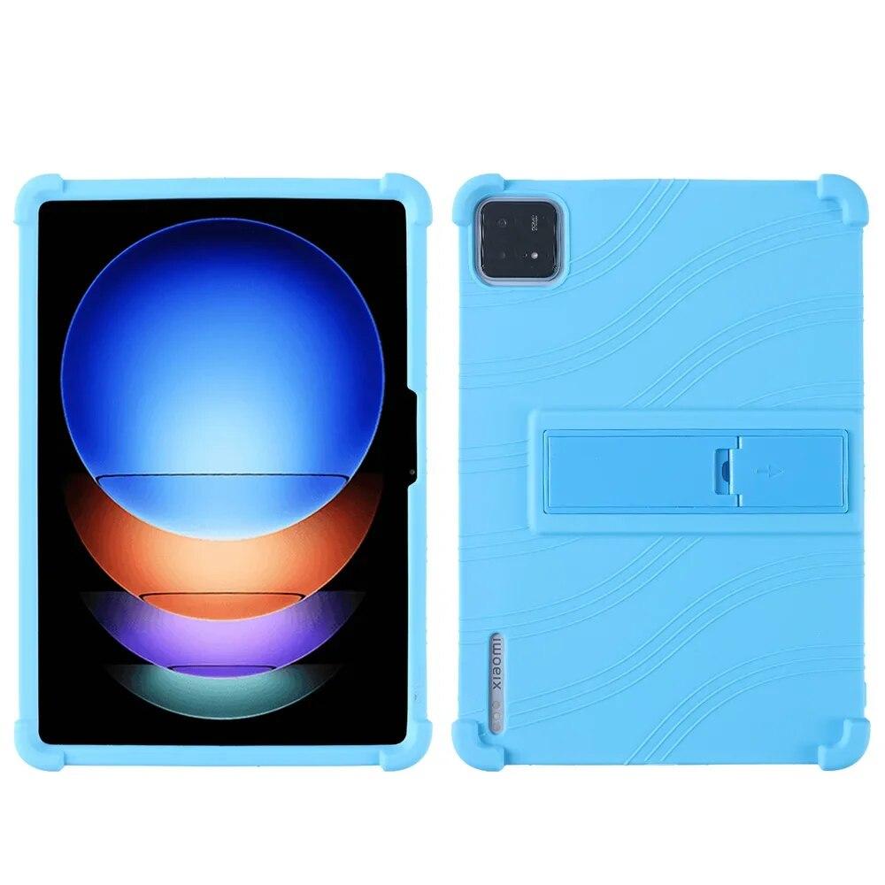 Для Xiaomi Mi Pad 6S Pro 12,4 чехол для планшета противоударный чехол для планшета Teclast мягкая силиконовая подставка защитная оболочка