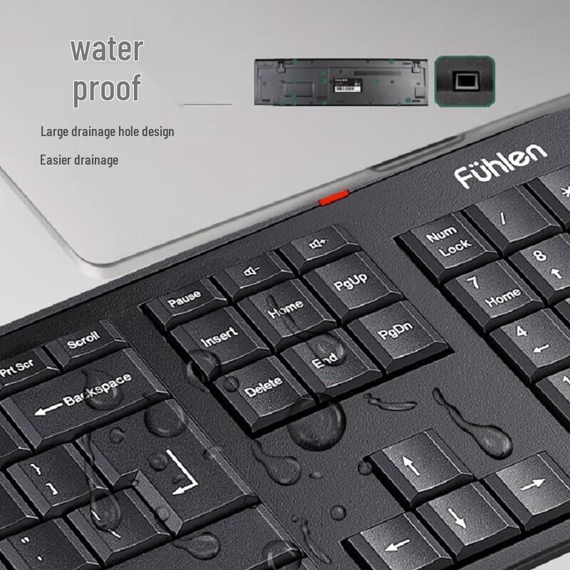 Fuhlen MK850 Wireless Keyboard and Mouse Combo