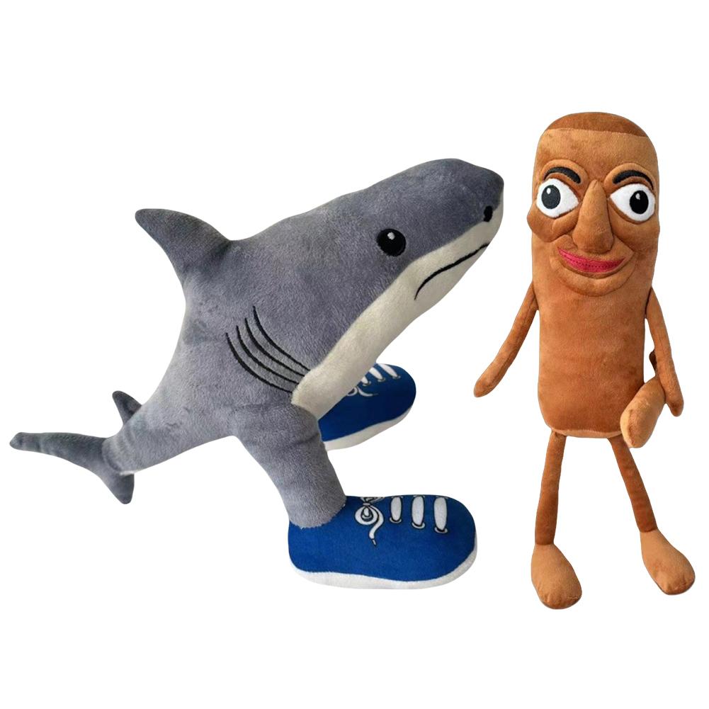 Stuffed Animal Doll PP Cotton Fluffy Doll Decorative Cartoon Character Plush Toy Funny Plush Toy for Kids Boys Girls