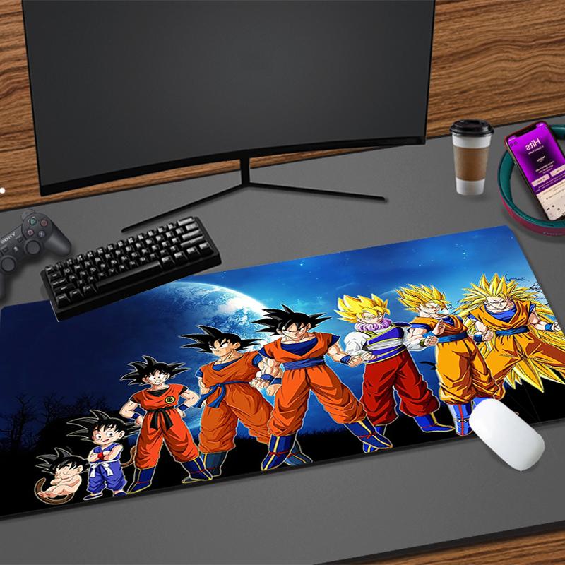 Xcm DBZ Коврик для мыши Dragon Ball Геймерский Большой Компьютерный Ноутбук Коврик для мыши ПК Ковер Ковер Игровые Аксессуары Клавиатура Настольный коврик