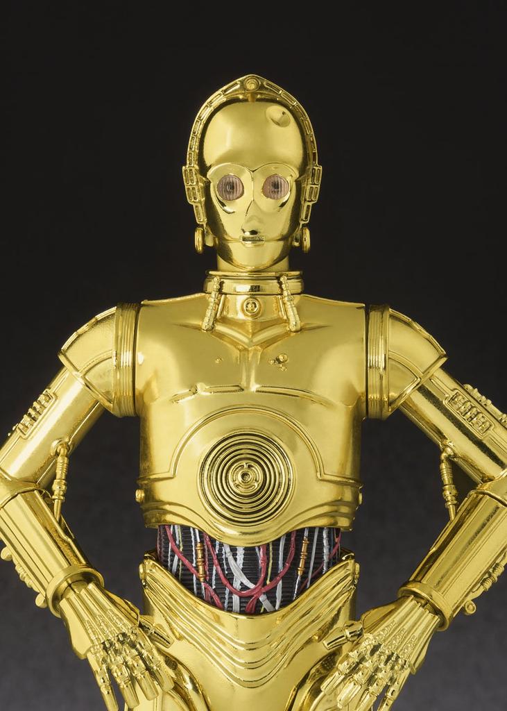 TAMASHII NATIONS Star Wars NEW Approximately 155mm ABS PVC Painted Movable Figure S.H.Figuarts C-3PO (A HOPE) &