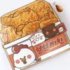 Paper Waffle Quiet Book Colorful Snack Bar Sticker Game. Cartoon Busy Book  Handmade Material Kit