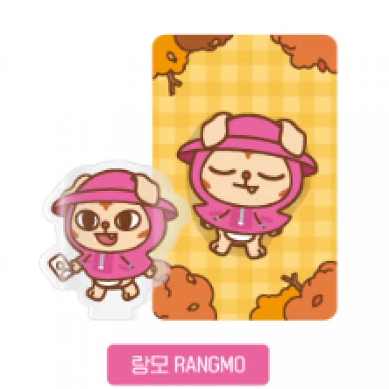 Cravity 14 Акриловая подставка для фотокарт Cravity 2024 Cravity Character Pop Up Store Official Md