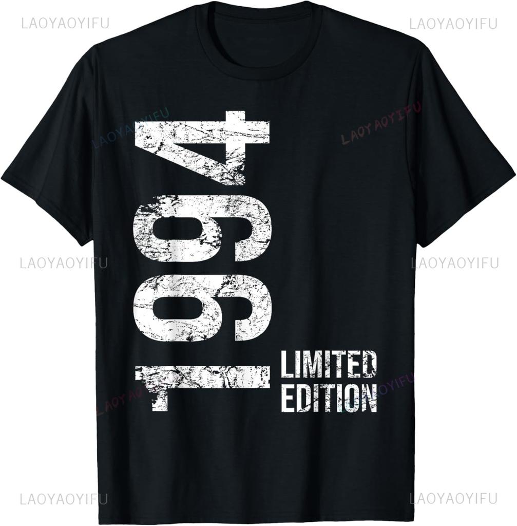 32th Birthday 1994 Limited Edition 32 Man Woman TShirt Cotton Unisex Summer Streetwear Tops Short Sleeve Tee Camiseta Hombre