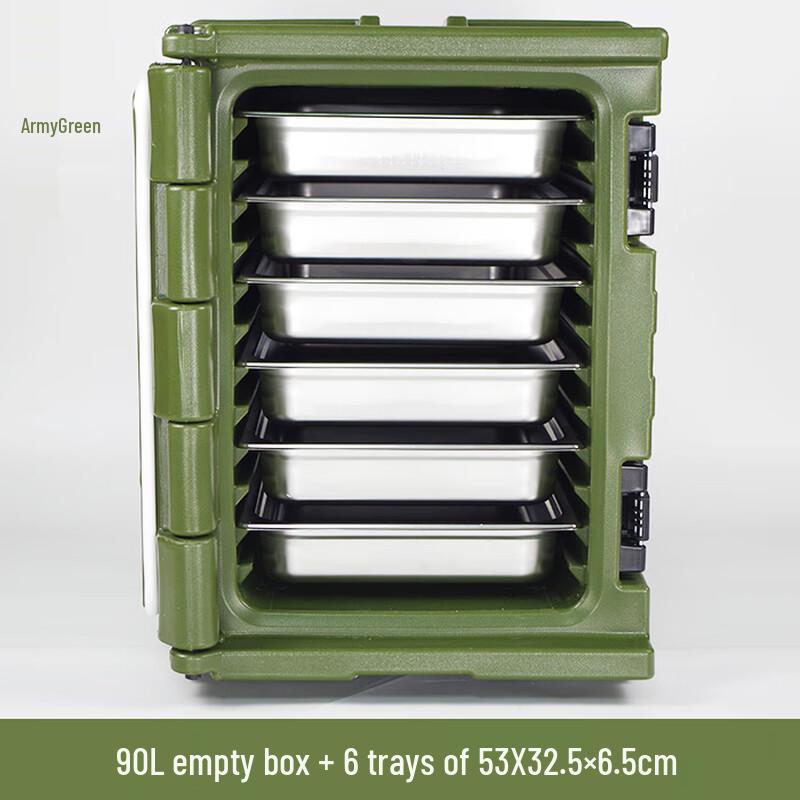 90L Commercial Insulated Food Catering & Delivery Box