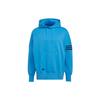 Adidas Originals Trefoil Solid Logo Drawstring Hoodie Long Sleeve Men Tops Blue HM1872