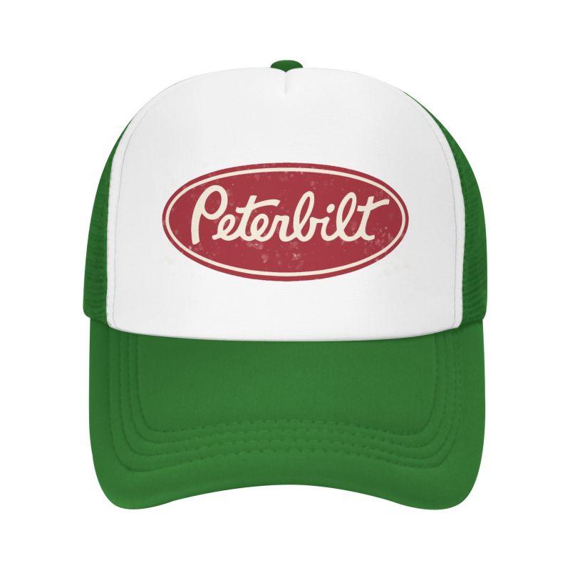Мужские сетчатые бейсболки Peterbilt Truck Racing, унисекс, хип-хоп, регулируемая кепка snapback, женские летние повседневные кепки от солнца