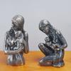 Креативный Дизайн Ретро Фигура Скульптура Нордический Стиль Домашний Настольный Орнамент Смоляное Изделие Лучшее Украшение для Гостиной Прихожей