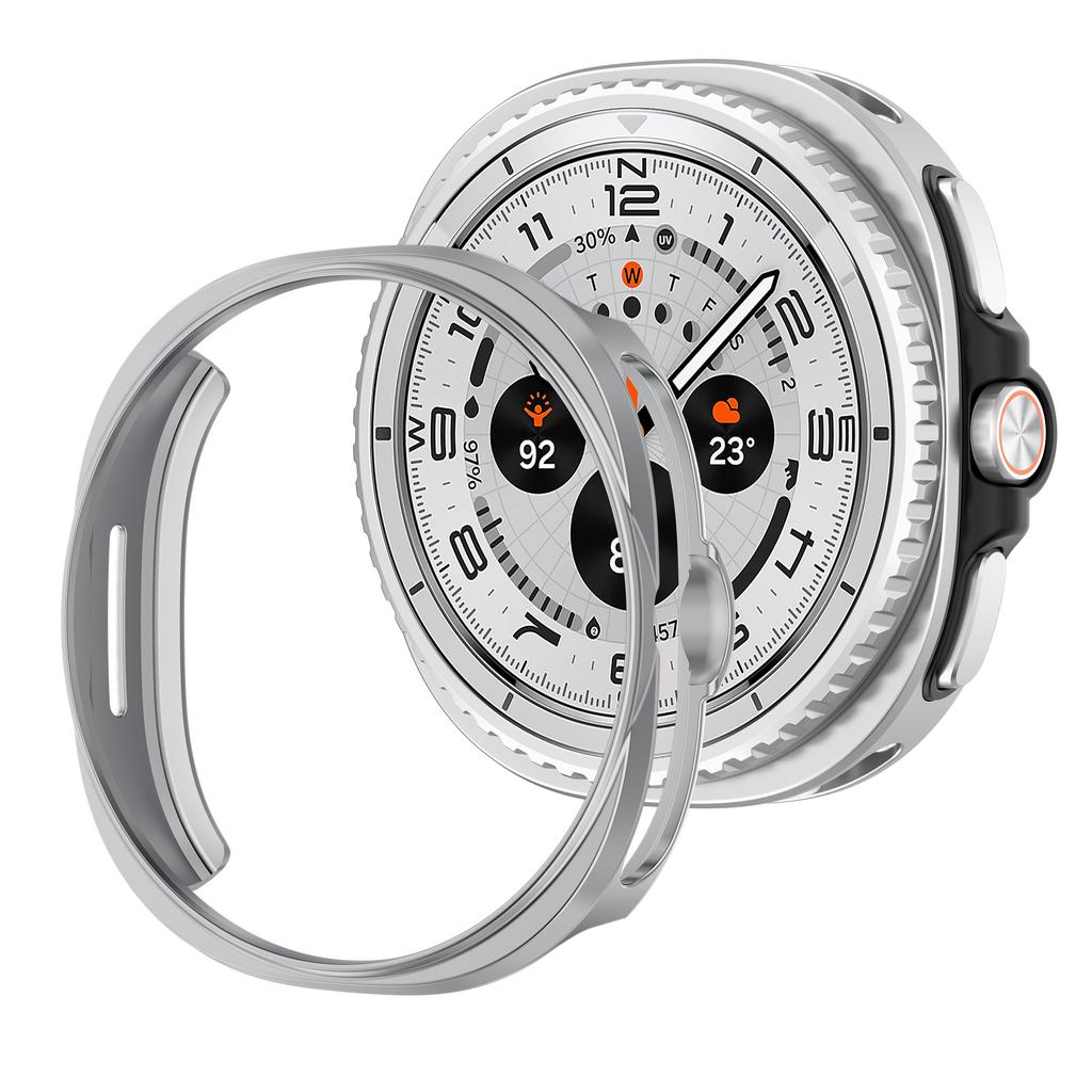 Полые корпуса из поликарбоната для Samsung galaxy watch 8 корпус 46 мм Аксессуары Защитный бампер-оболочка Для galaxy watch 8 40 мм 44 мм чехлы