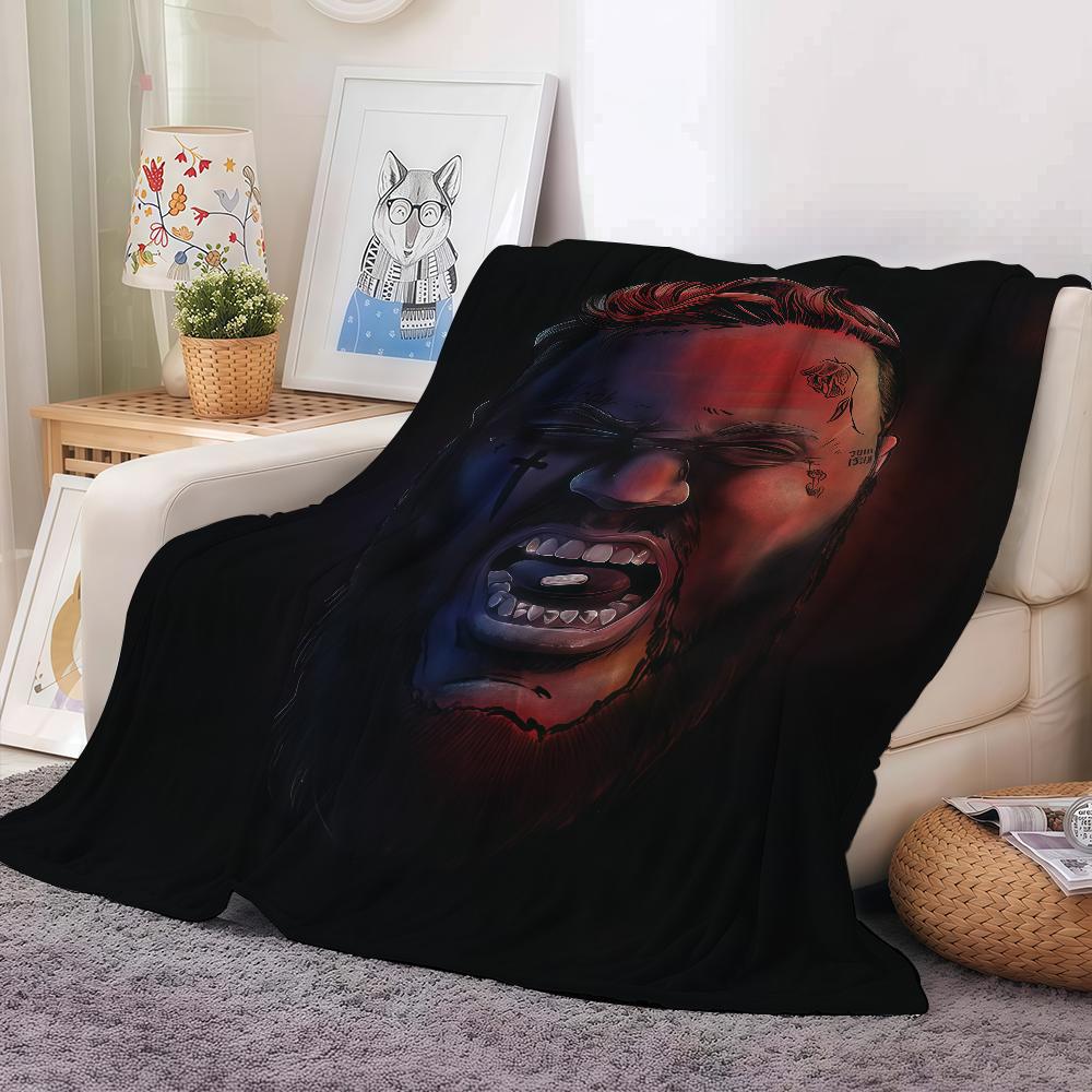 Rapper J-Jelly R-Roll I Am Not Okay Blanket Warm And Soft Suitable For Bedroom Living Room Sofa Bed Office Travel Camping
