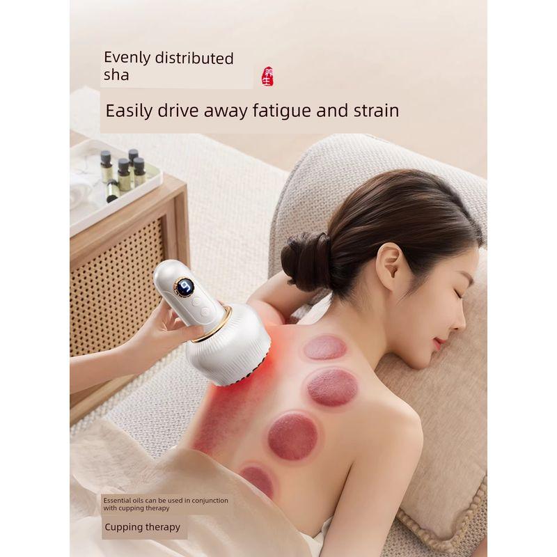 Supor Electric Gua Sha Device for Meridian Massage, Full-Body Universal Massage Tool, Back Cupping Magic Device, Mother's Day Gift
