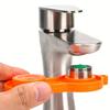 Faucet Aerator Disassembly Wrench, Faucet Aerator Disassembly Wrench Tool, Suitable for Kitchen Sink Bathroom Faucet Aerator Disassembly Repair Tool