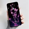 For Nokia C30 Case C 30 Black Casing Luxury Fashion Butterfly Flowers Soft Silicone Back Cover For Nokia C30 NokiaC30 Phone Case