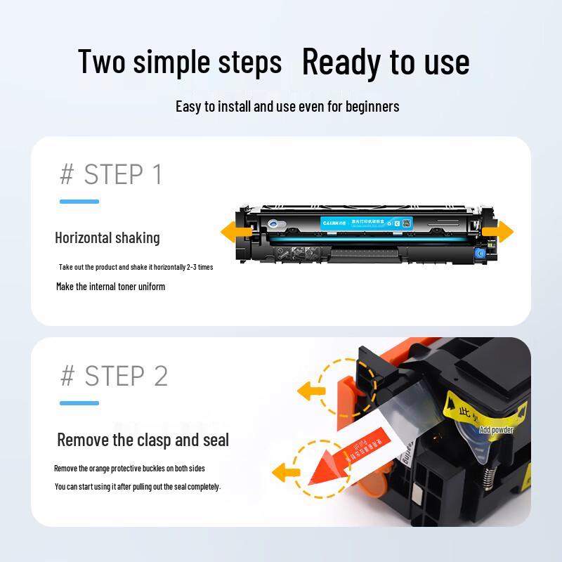 Caijin Pro Version Compatible Toner Cartridges for Canon CRG054