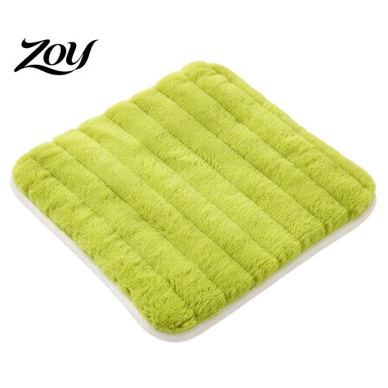 Thickened Fluffy Chair Seat Plush Cushion with Ties, Fuzzy Pad Anti-slip Comfortable Desk Bottom, Warm Winter Mat for Office Dining Non Slip