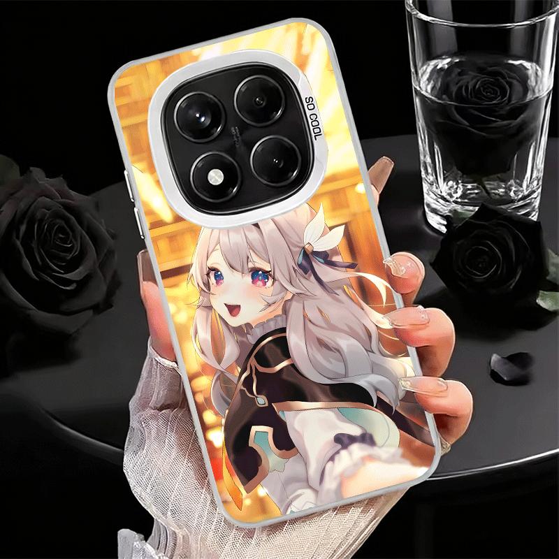 Мягкий чехол для телефона Honkai Star Rail Firefly для Xiaomi Redmi Note 13 14 15 Pro Plus 12S 12 11S 11 11T 10S 10 Ударопрочный задний чехол