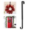 Christmas Wreath Hook Wreath Hanger Metal Door Wreath Holder for Festival Christmas Decoration