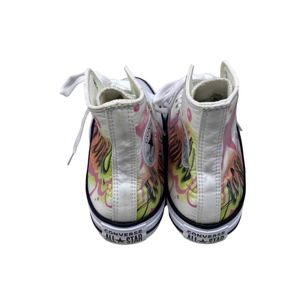 Converse All Star Light Удобные Модные Высокие Кеды из Канваса Унисекс Белые 168997C