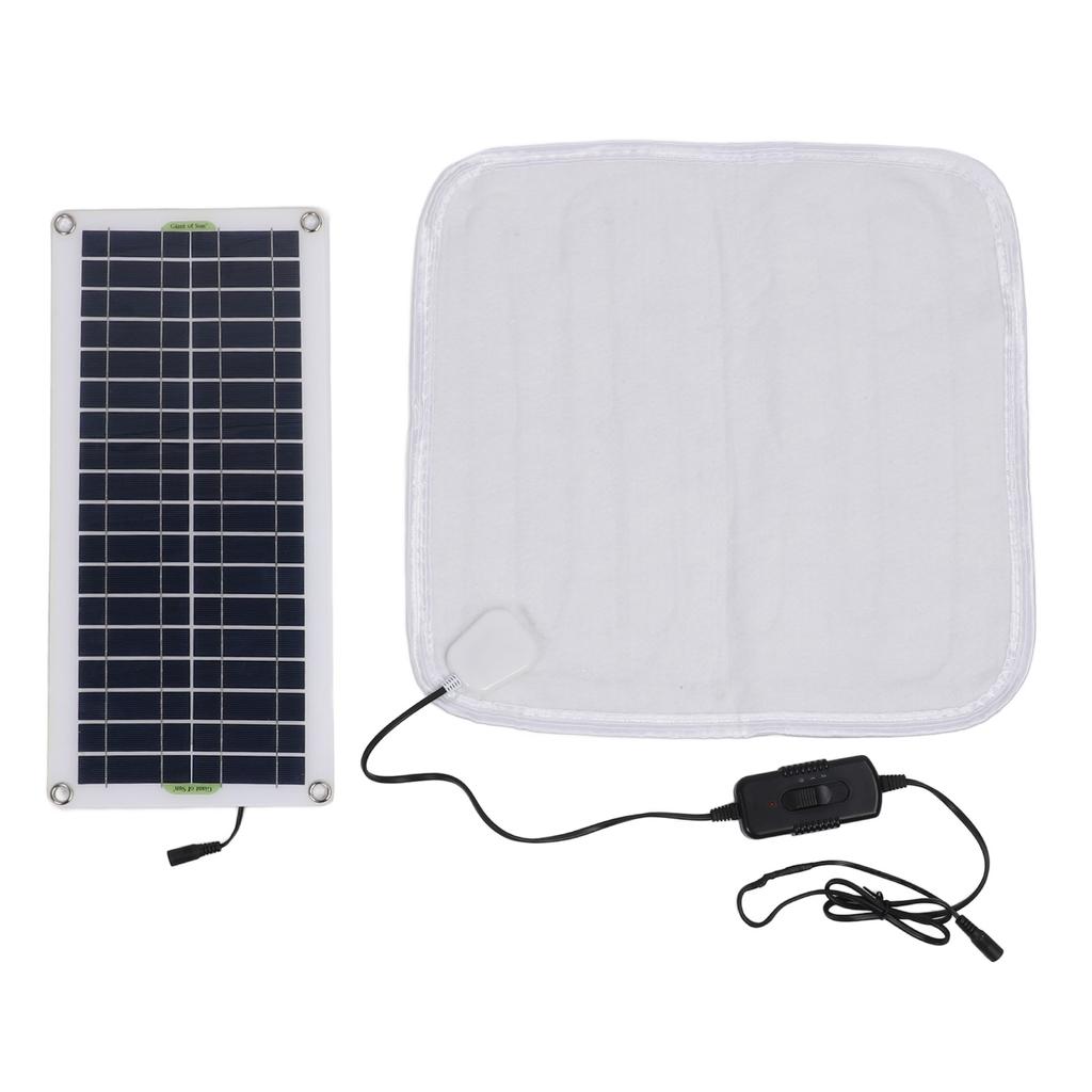 50 Вт портативная солнечная панель с 20 Вт 12 В электрическим одеялом аккумуляторная батарея эффективная зарядка для наружного применения