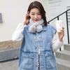 Scarf Female Winter Korean Version of Wool Scarf Wild Imitation Fur Cross Ball Collar Imitation Rex Rabbit Fur Warm Fur Collar
